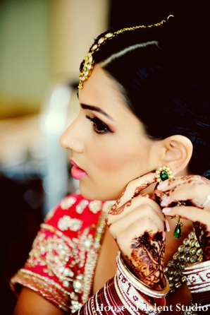 Bridal,Jewelry,indian-wedding-bride-beauty-shot-getting-ready-red