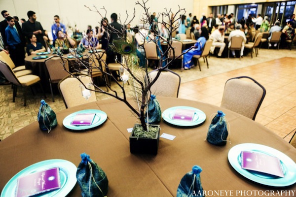 indian wedding tablesetting