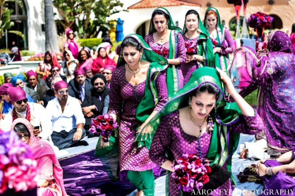 sikh wedding bridemaids