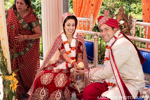 indian wedding groom bride ceremony