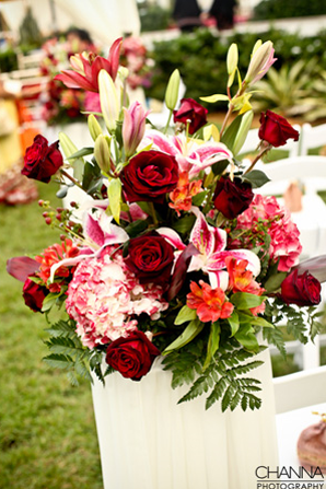 indianweddingceremonyflowerbouquetidea