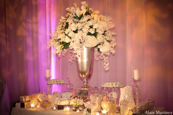 indian wedding reception lighting decor