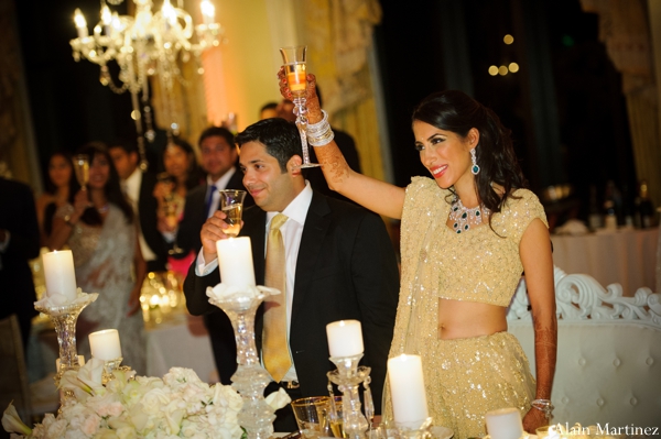 indian wedding bride groom lighting