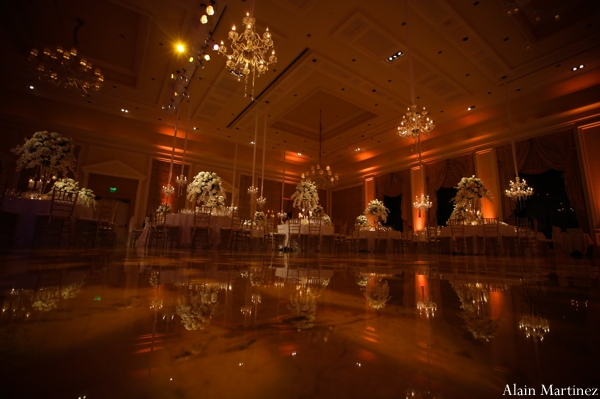 indian wedding reception venue photography