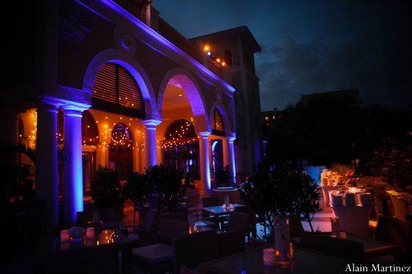 indian wedding venue lighting