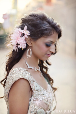 indian wedding bride groom sangeet portraits