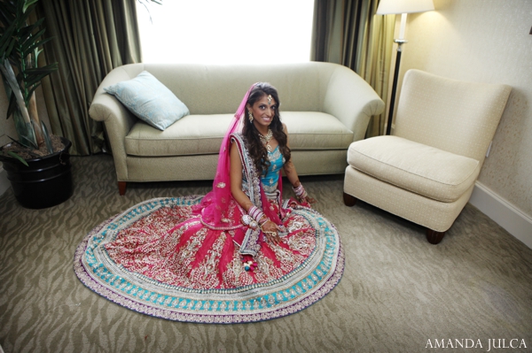 indian wedding bridal traditional portrait lengha