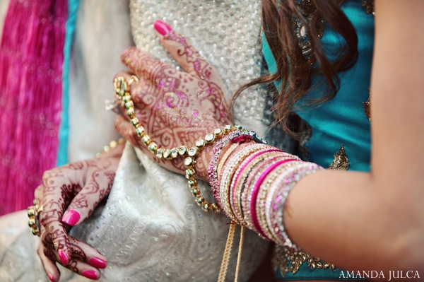 indian wedding bride groom couple portrait