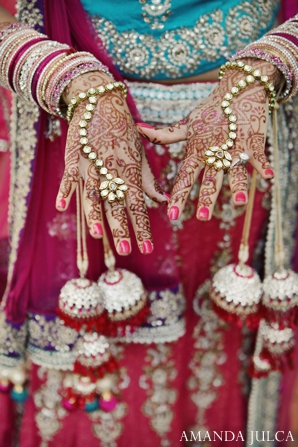 indian wedding bridal portrait traditional jewelry