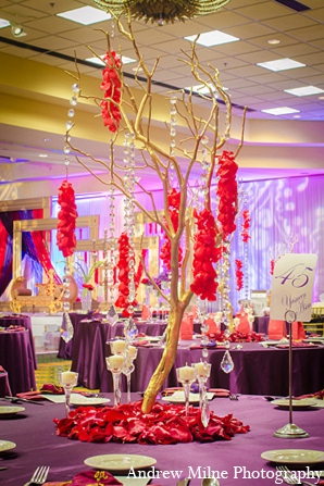 indian reception decor wedding floral