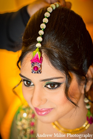 indian wedding bridal accesories makeup