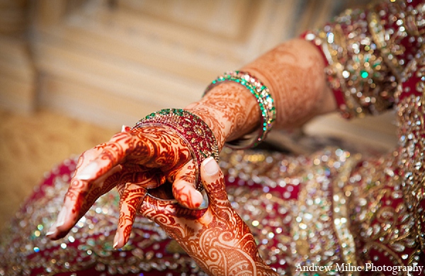 indian wedding bridal jewelry mehndi