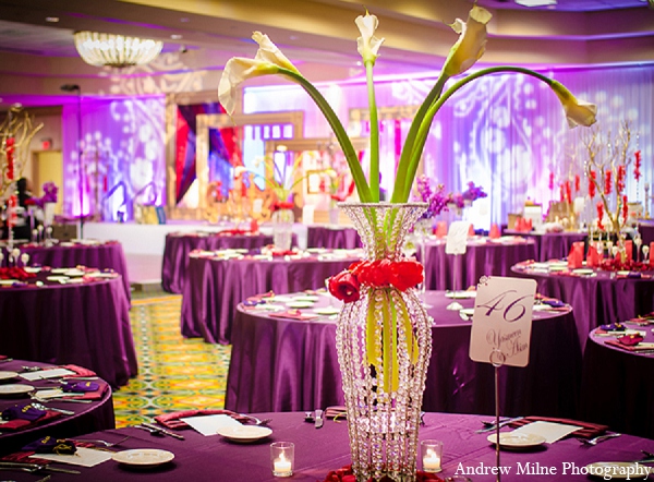 indian wedding reception decor floral