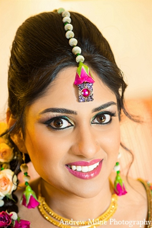 indian wedding sangeet makeup hair