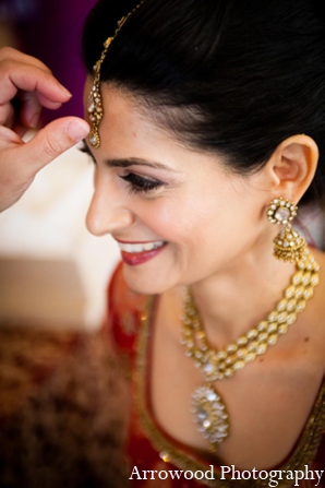 indian wedding bridal jewelry hair makeup