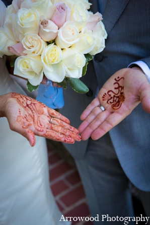 indian wedding tradition portrait