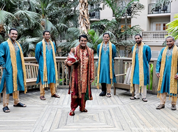 Indian Wedding Groomsmen Fashion Outfit Photo 5646