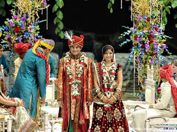 indian wedding traditional ceremony mandap