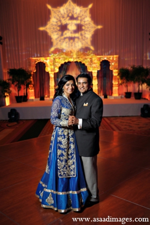 indian wedding venue sangeet decor