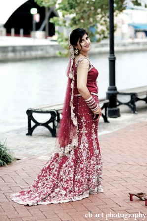 indian wedding bridal fashion portrait