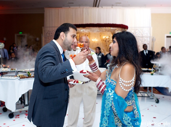 indian wedding reception tradition dessert