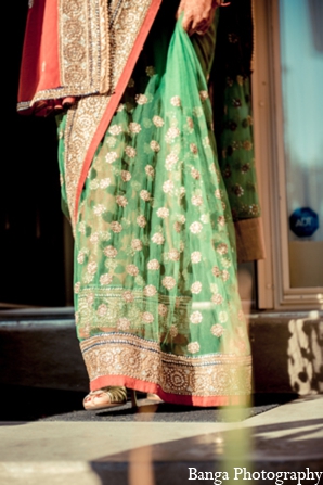 indian wedding bridal sari