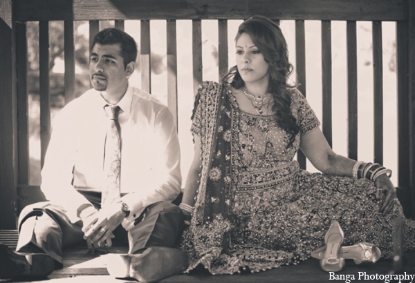 indian wedding outdoor portraits