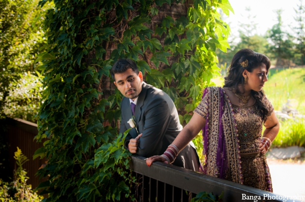 indian wedding portraits bride groom