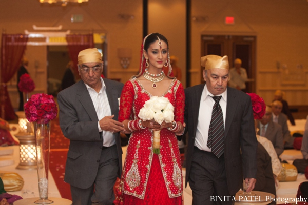 indian wedding ceremony bride