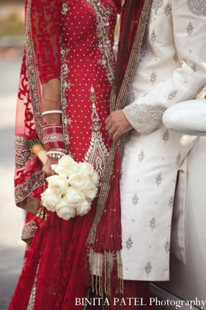 indian wedding portraits car