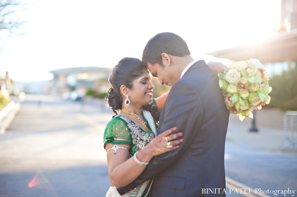 indian wedding bride groom portrait