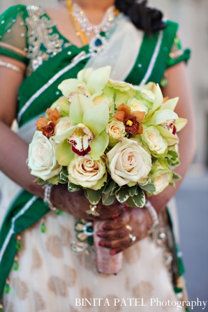 indian wedding bridal bouquet inspiration floral