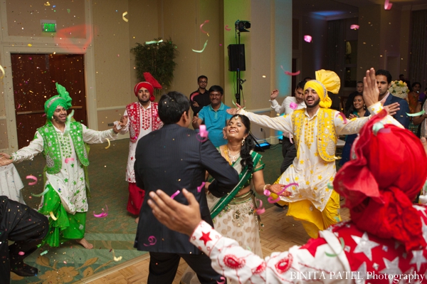 indian wedding reception dancing entertainment