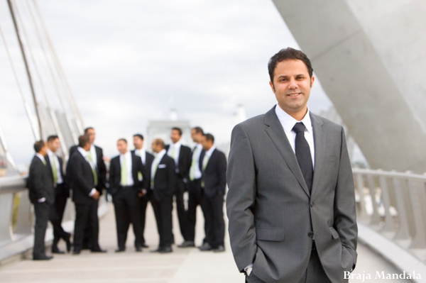 indian wedding groom groomsmen portraits