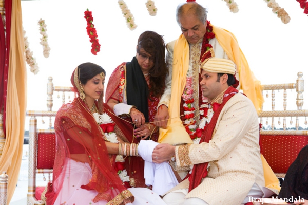 indian wedding traditional hindu outdoor ceremony