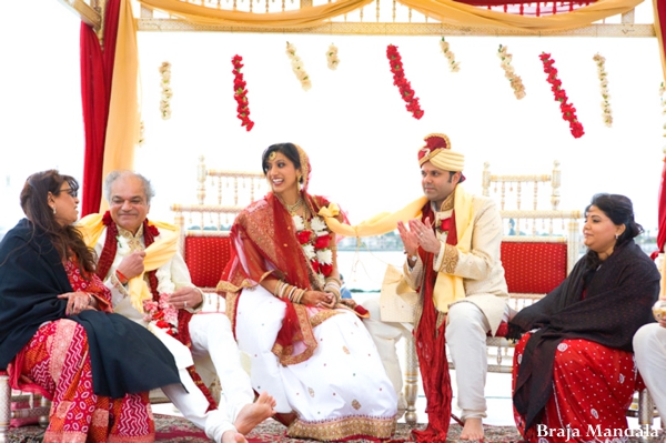 indian wedding traditional hindu outdoor ceremony