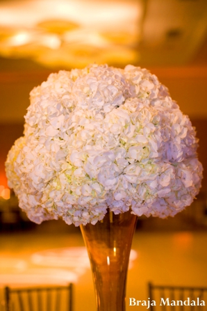 indian wedding reception floral inspiration