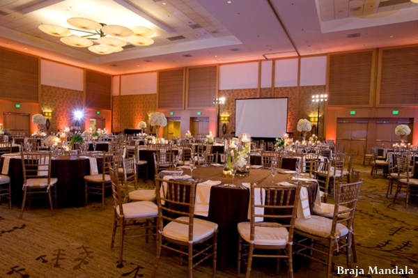 indian wedding reception table setting