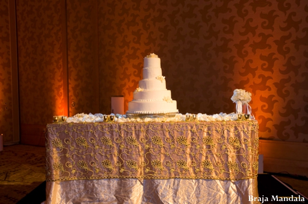 indian wedding reception cake sweets inspiration