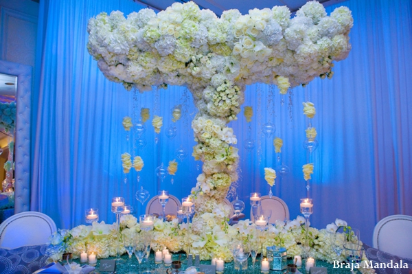 indian wedding bridal inspiration table decor