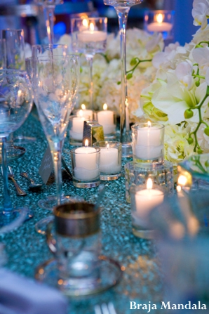 indian wedding bridal inspiration table decor