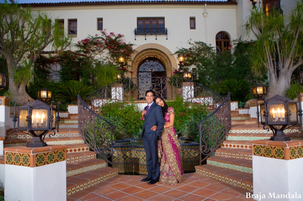 indian-wedding-bride-groom-portrait-outdoors