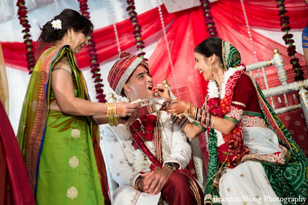 indian wedding bride groom ceremony