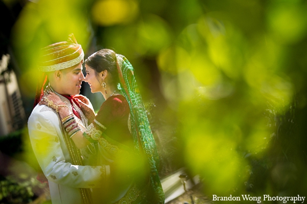 indian wedding portraits groom bride