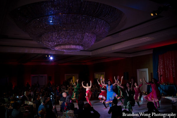 indian wedding reception dancers venue