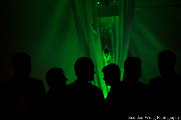 indian-wedding-reception-green-lighting