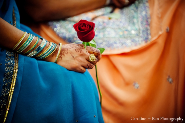 indian wedding ceremony detail bride