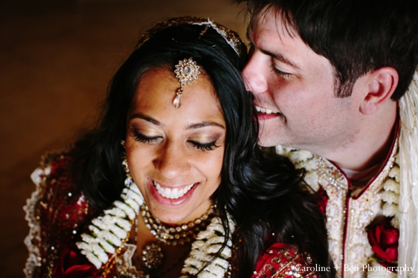 indian wedding portrait tikka bride groom