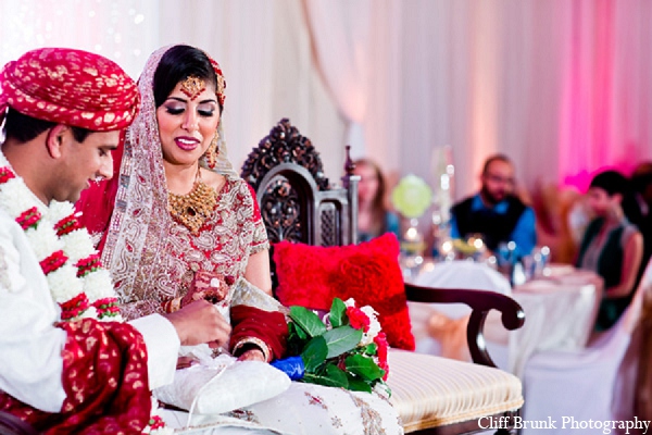 pakistani groom bride wedding ceremony