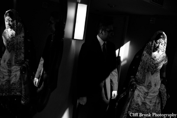 pakistani wedding bride photography black and white